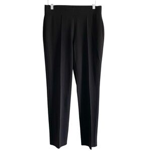 Sag Harbor Black Pleated Dress Pants